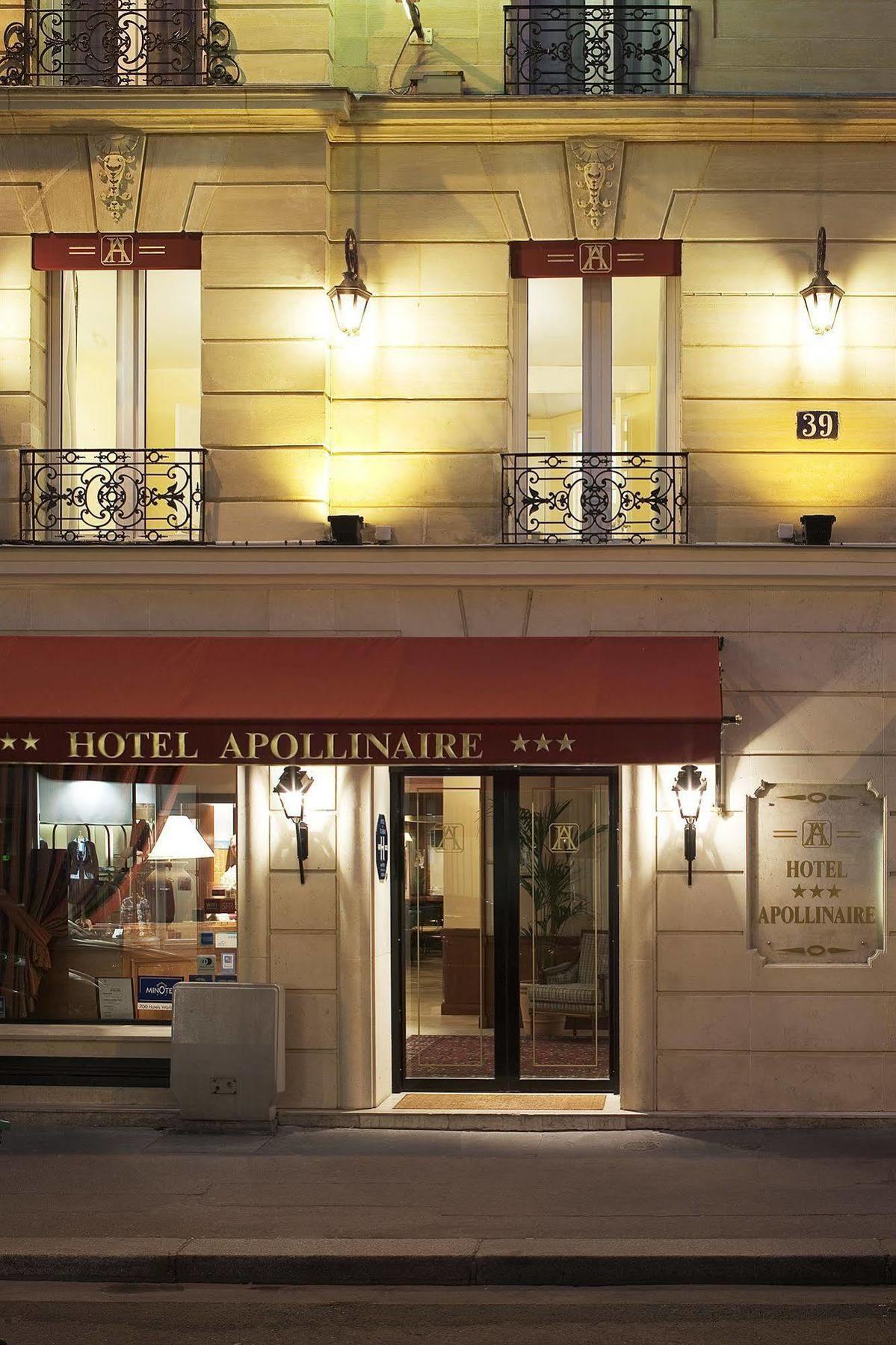 Hotel Apollinaire Paříž Exteriér fotografie
